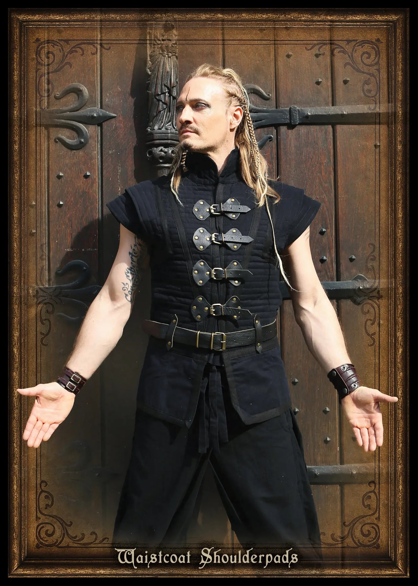 gilet homme épaulettes