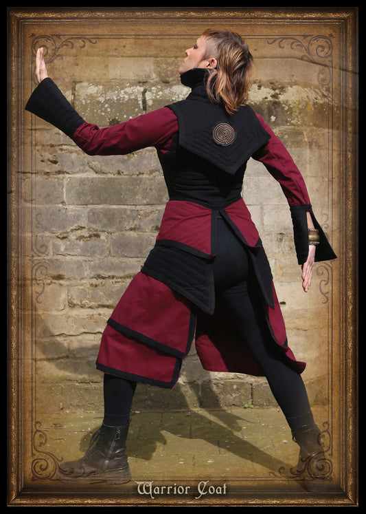 Coat warrior woman