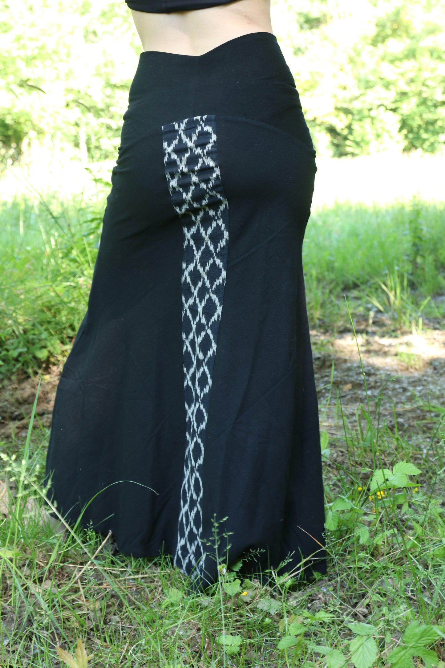 skirt tbk cotton high waist