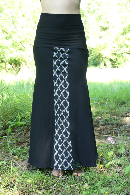 skirt tbk cotton high waist