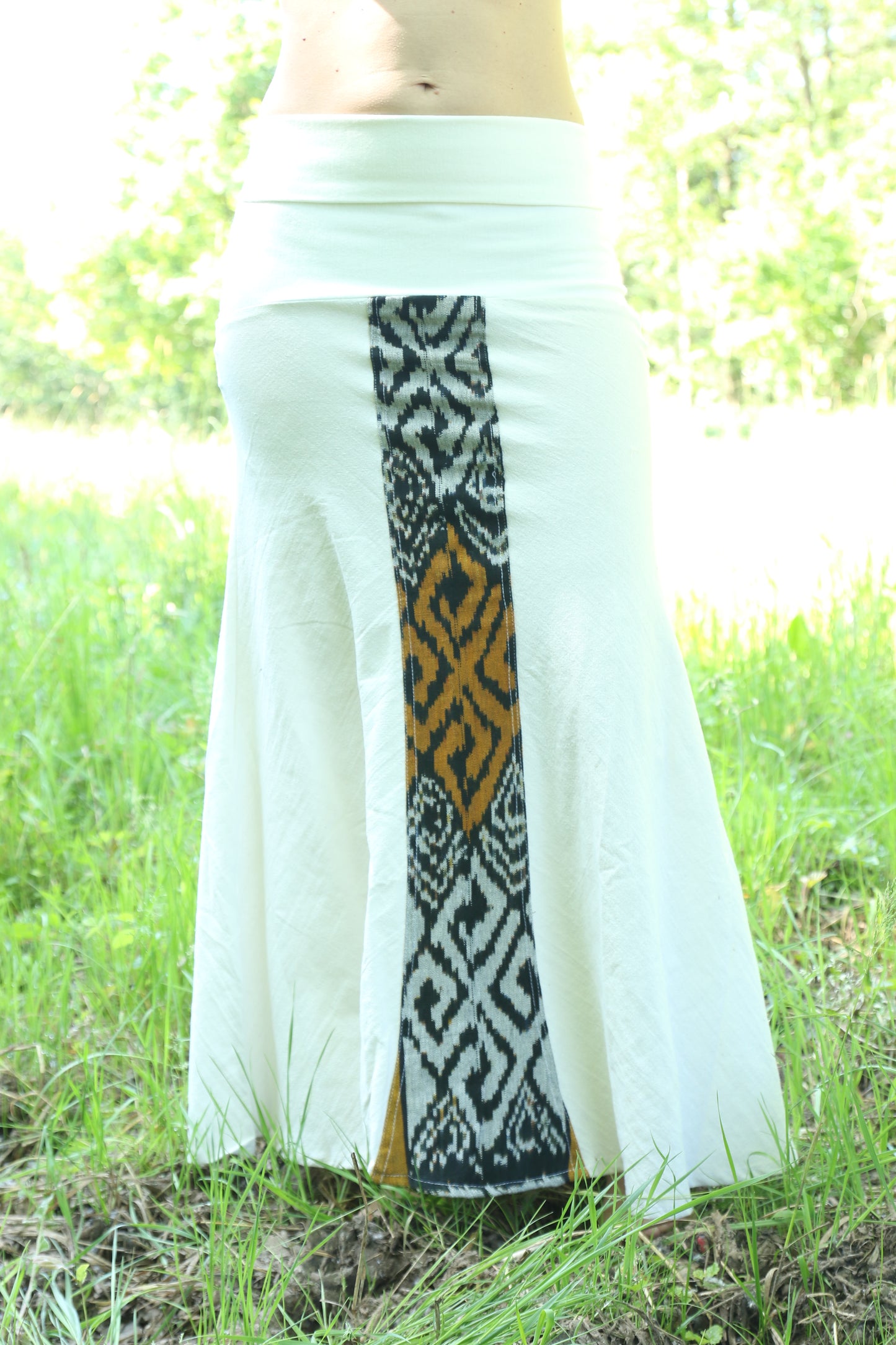 skirt tbk cotton high waist