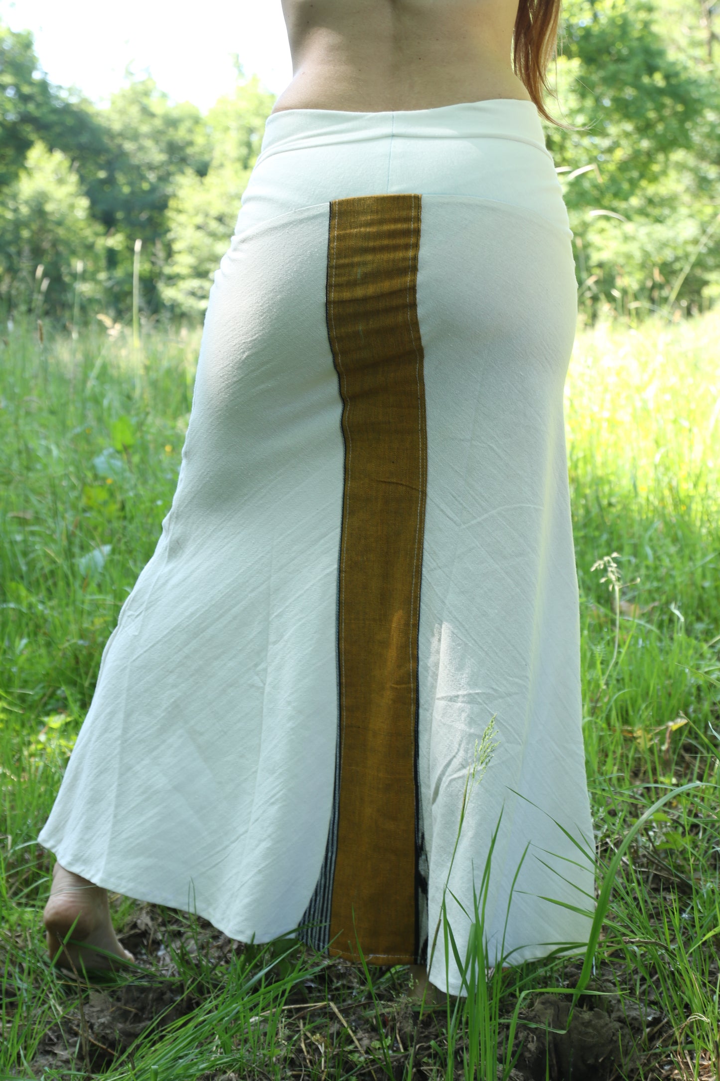 skirt tbk cotton high waist