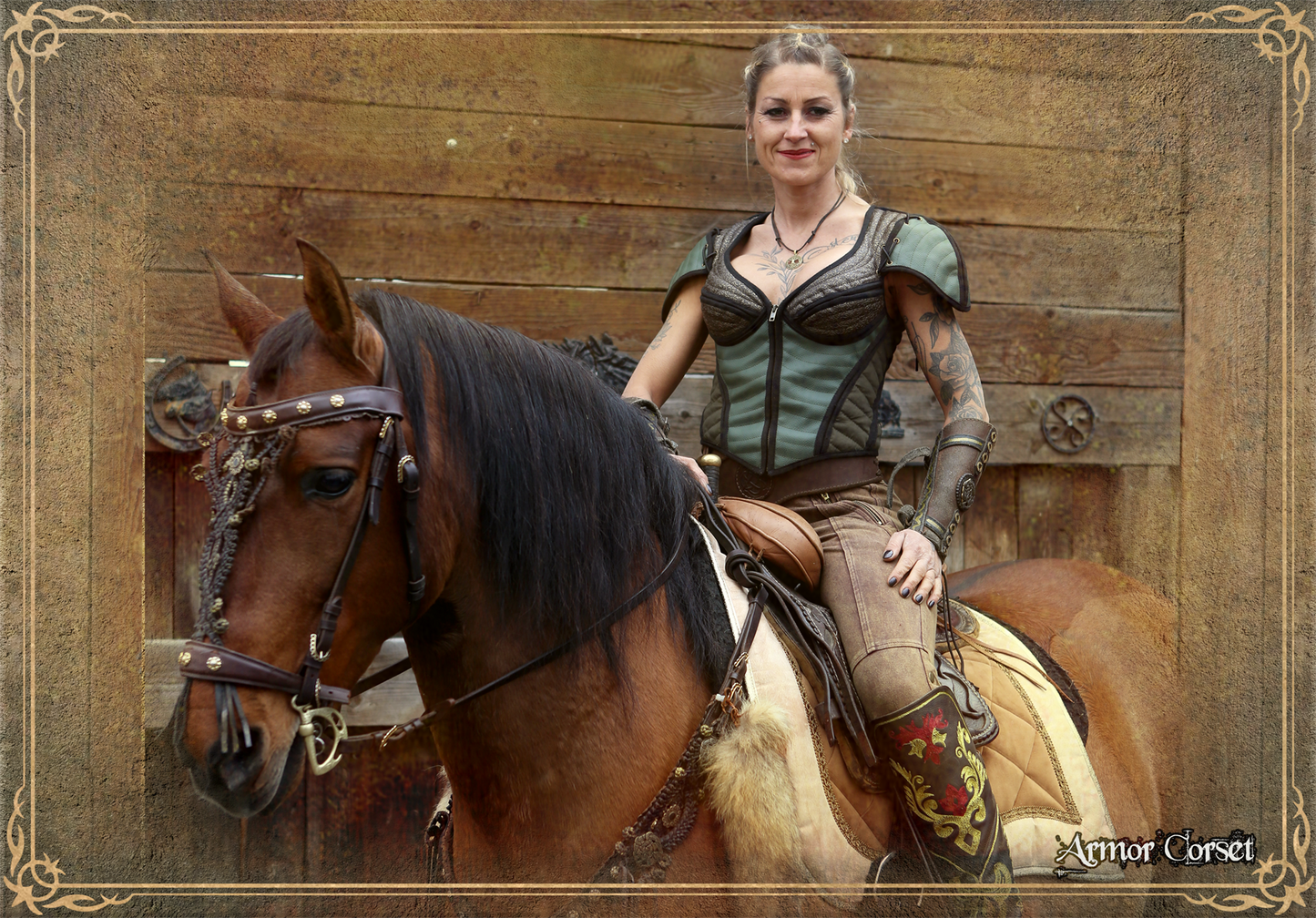 Armor corset