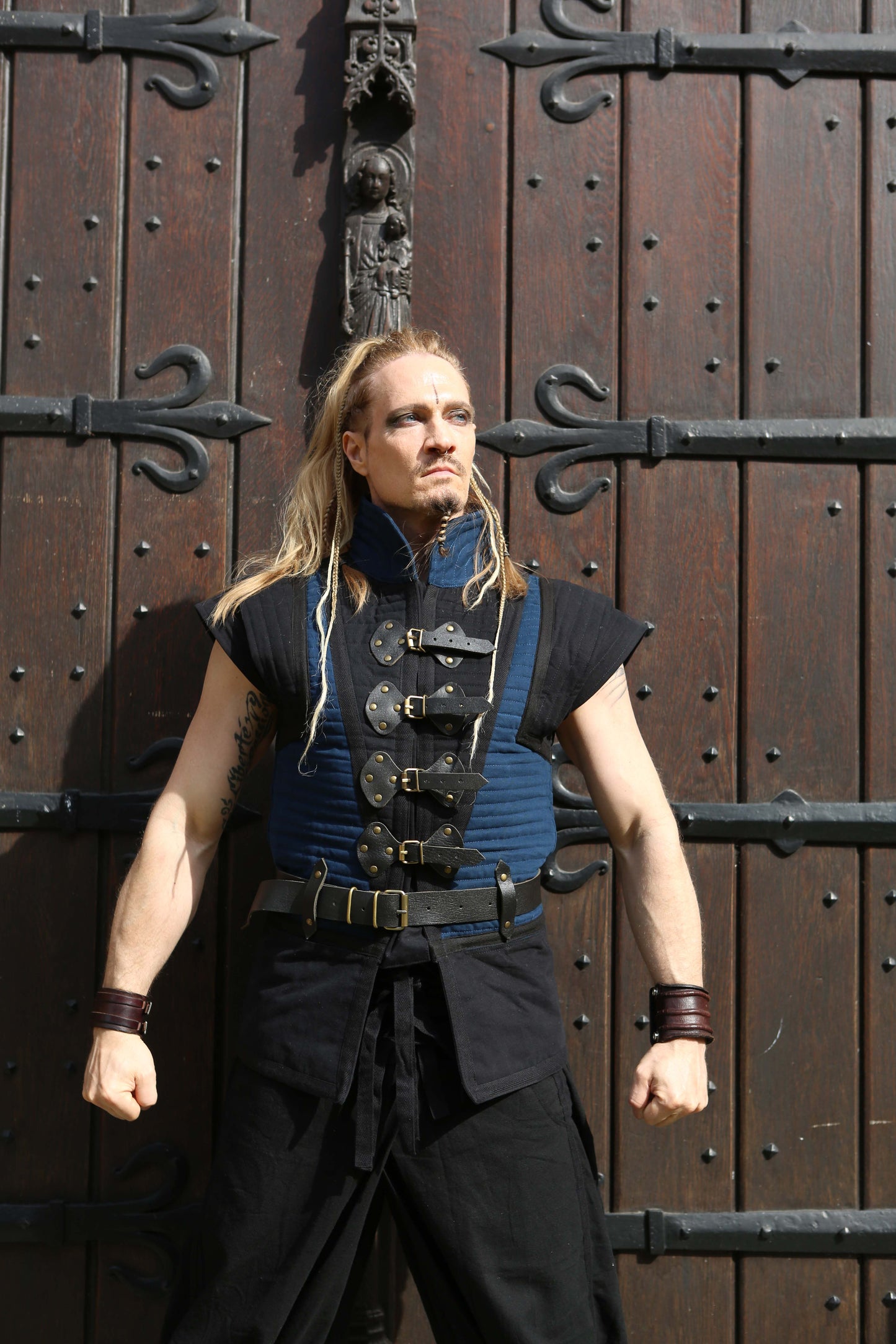 gilet homme épaulettes