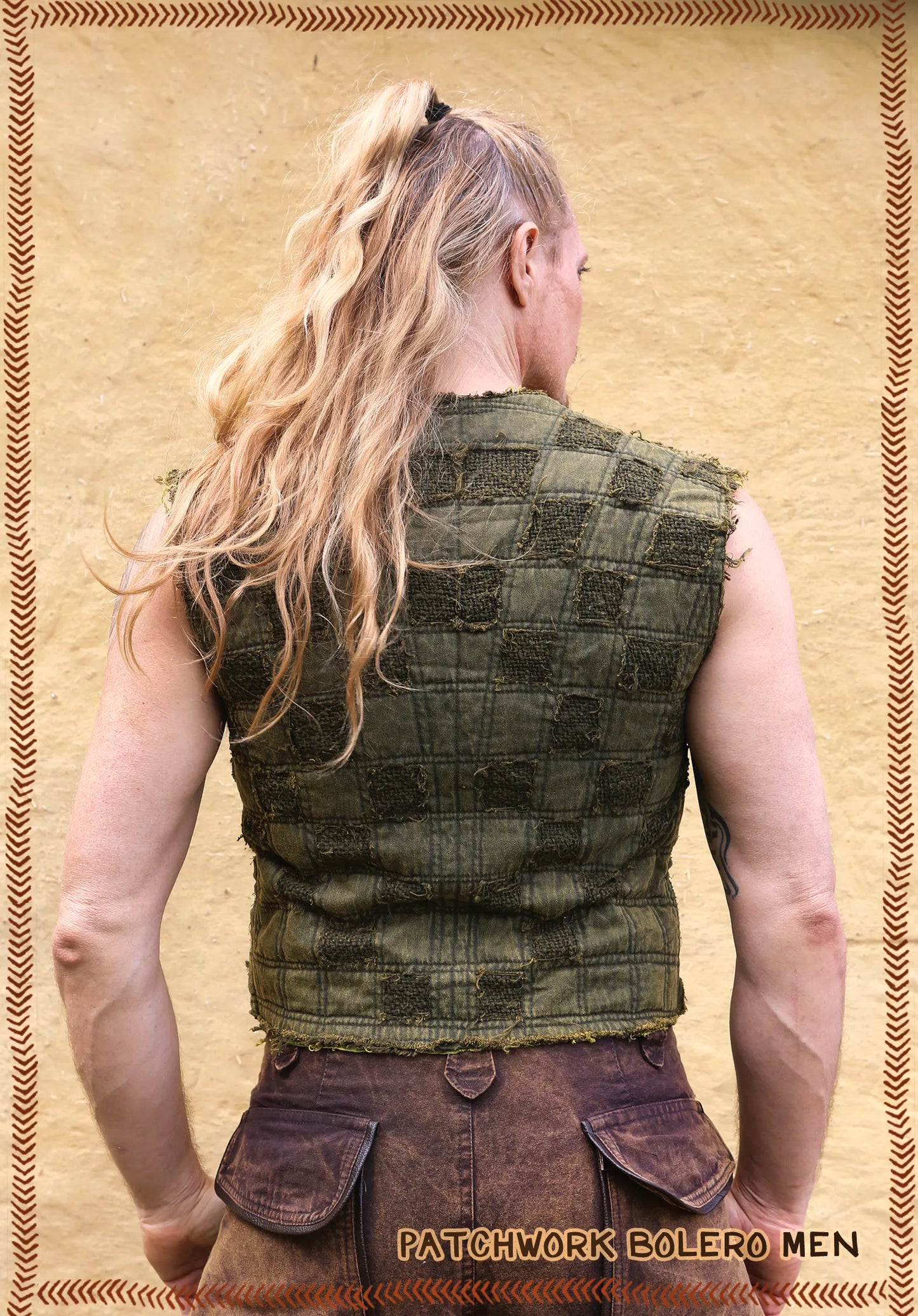 bolero man patchwork