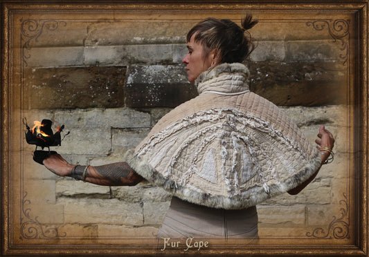 cape woman fur