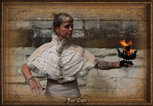 cape woman fur