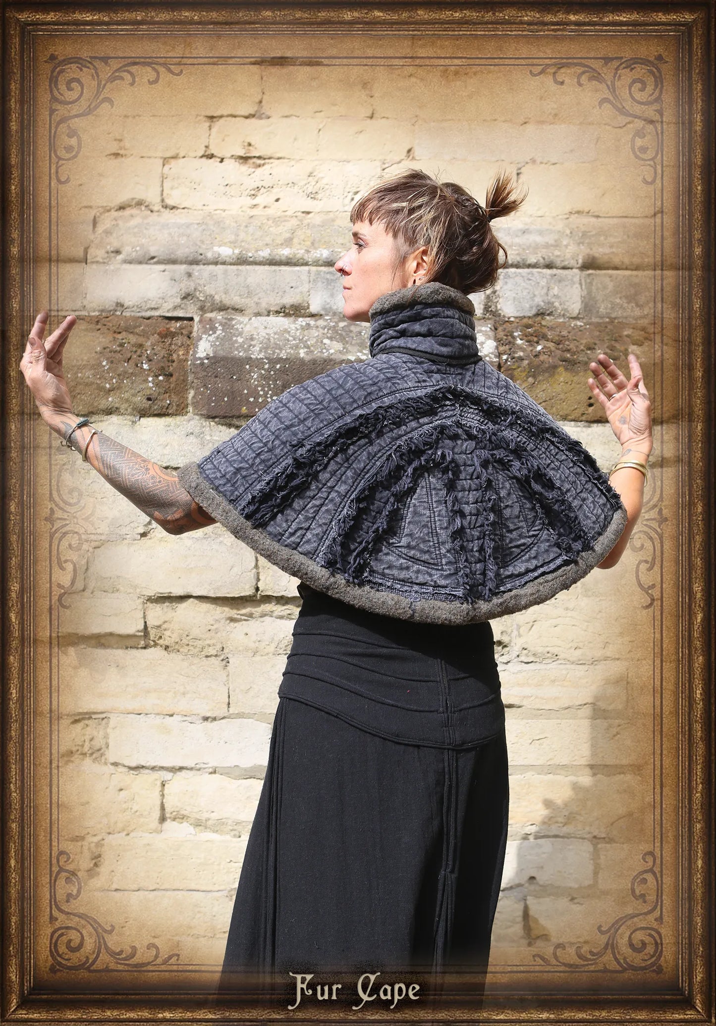 cape woman fur