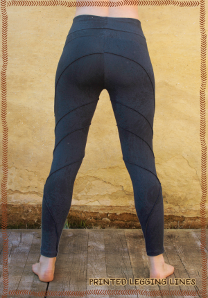 legging high waist spandex print