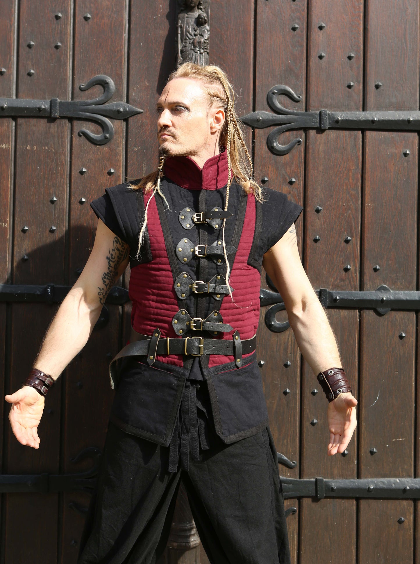 gilet homme épaulettes