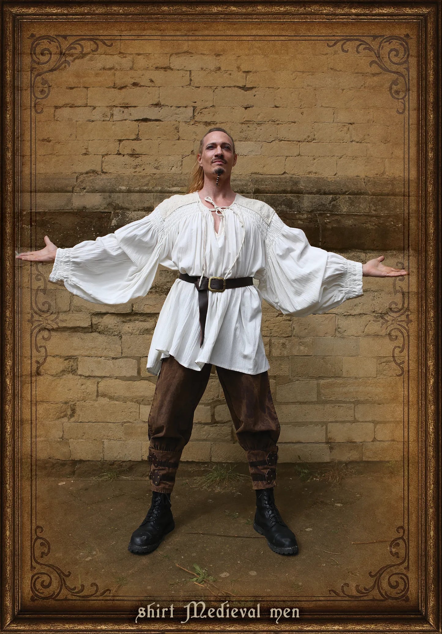 shirt man medieval