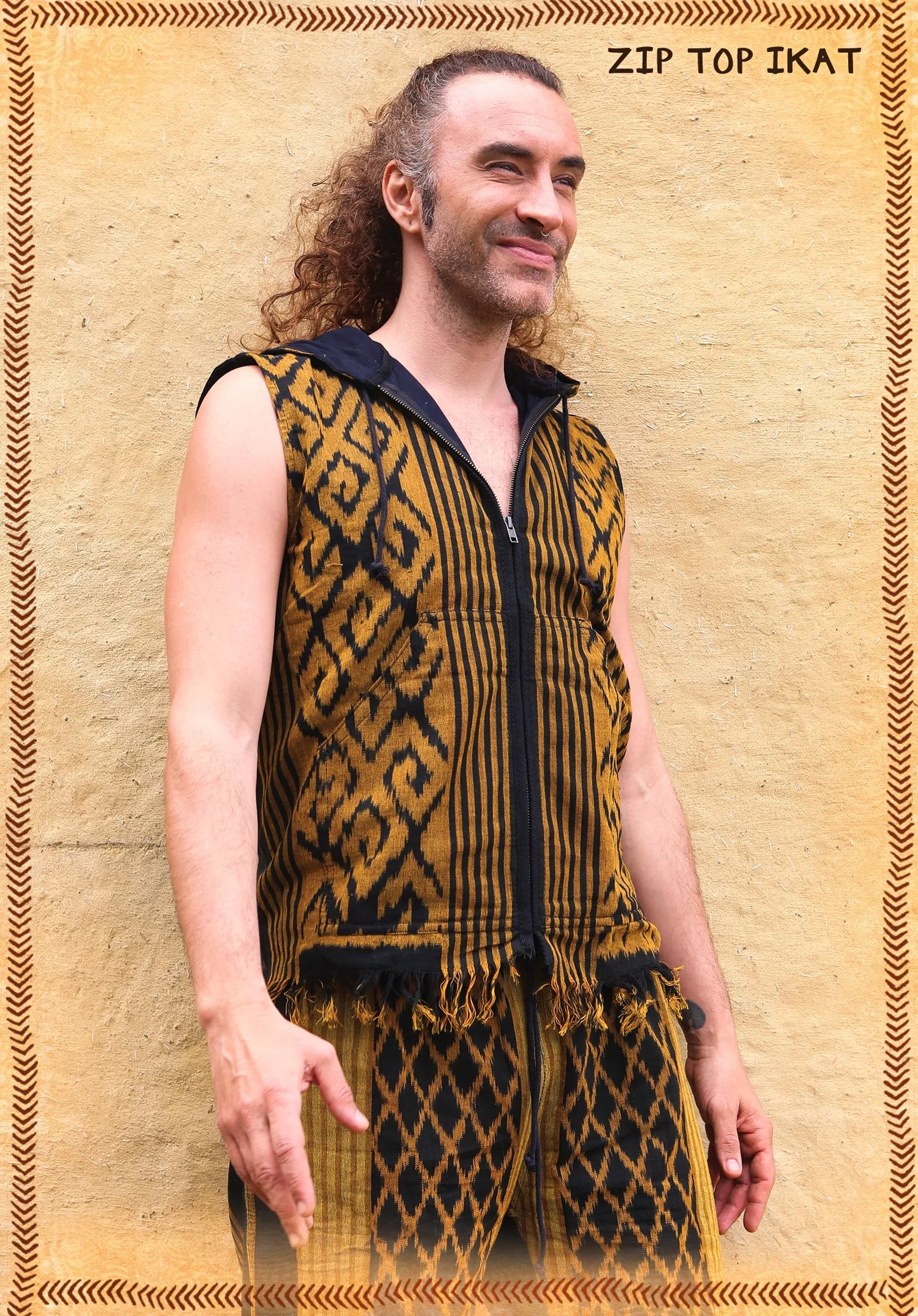 top man zip ikatblanket
