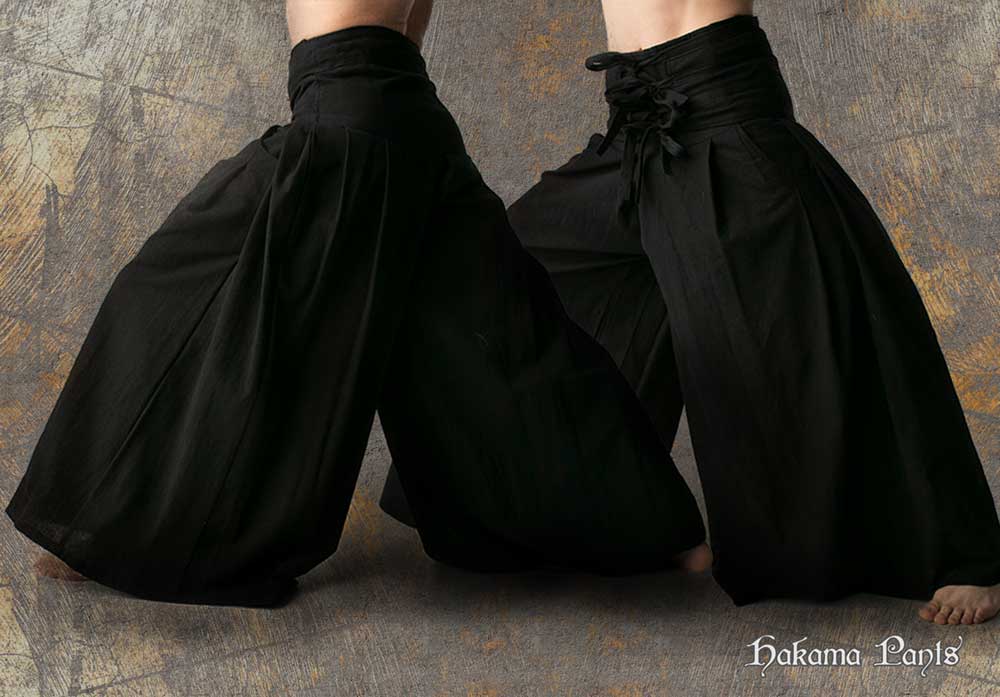 hakama cotton stonewash