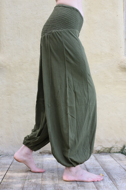 alladin elastic jersey pants