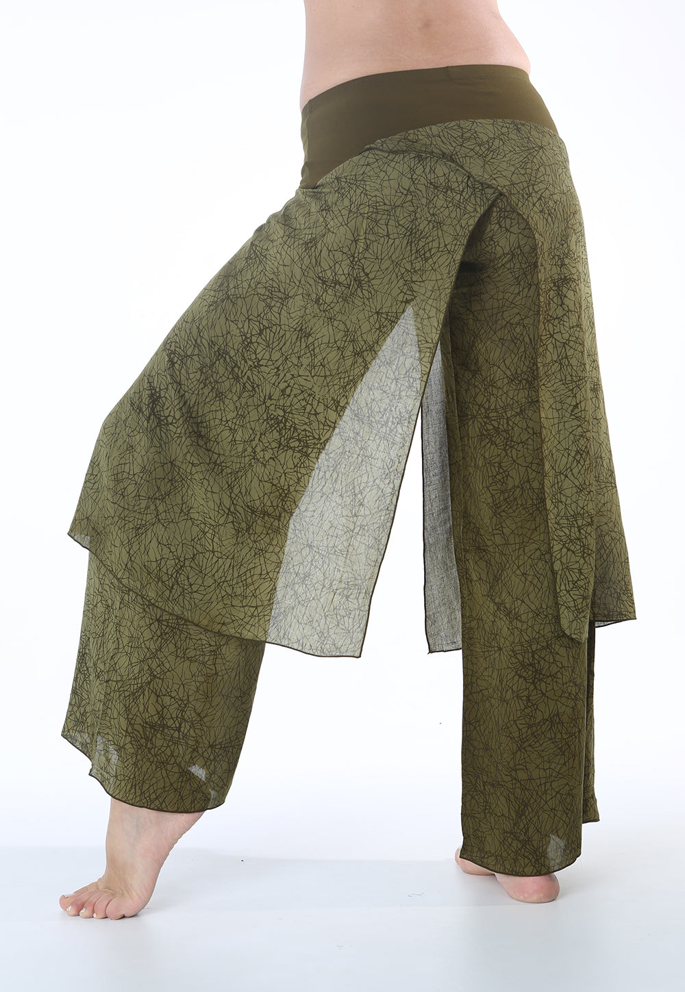 pants layers voileprint