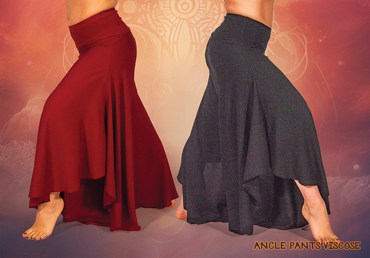 pants loose ancle viscose