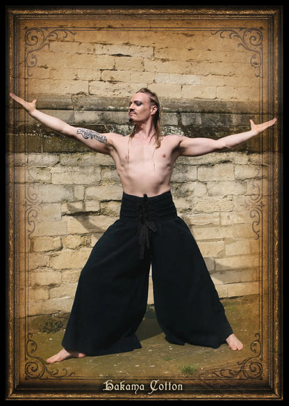 hakama cotton bk