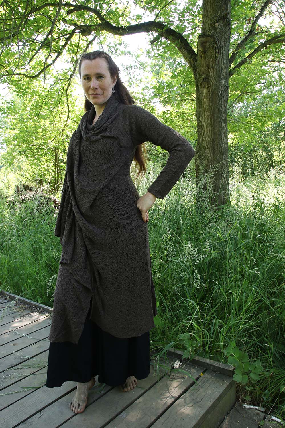 cardigan wrap knitted