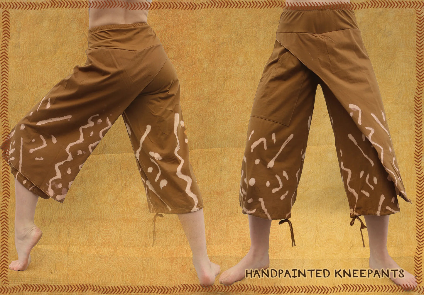 pants knee jersey handpaint