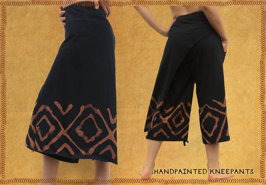 pants knee jersey handpaint