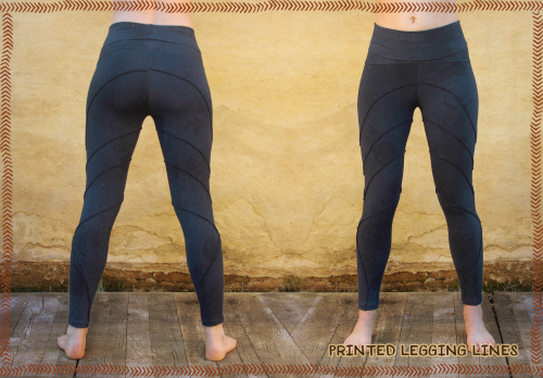 legging high waist spandex print