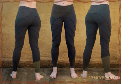 legging high waist spandex plain