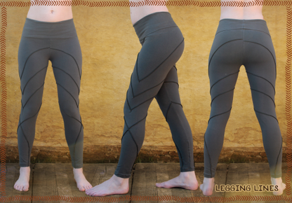 legging high waist spandex plain