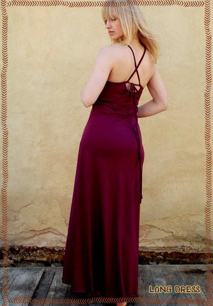 long dress bias cut