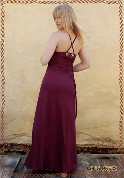 long dress bias cut