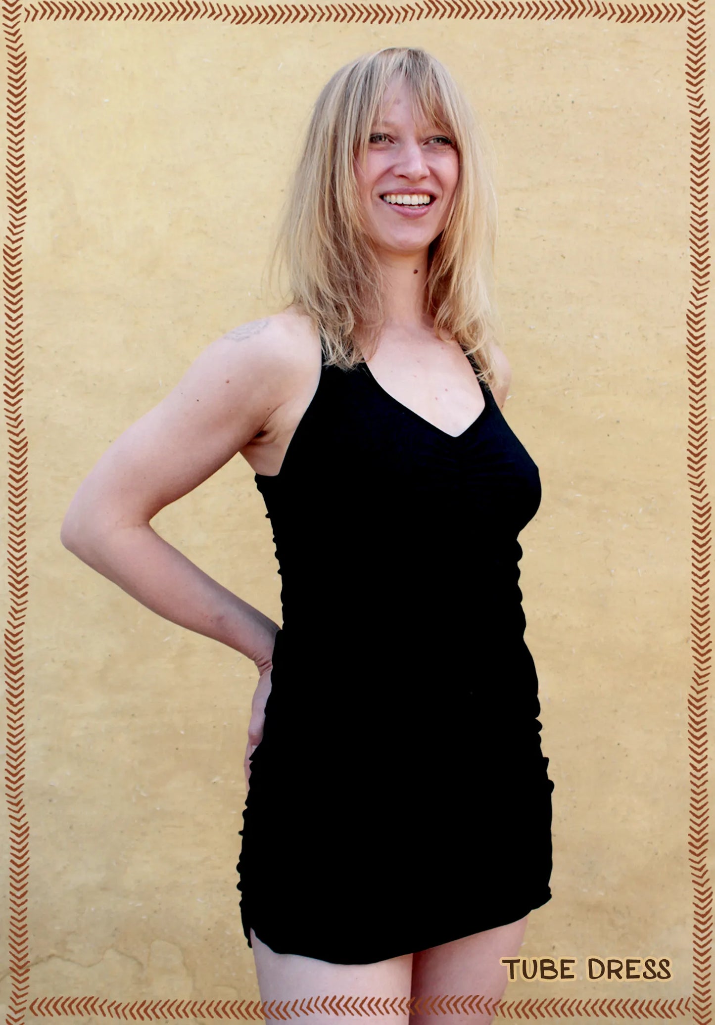 tube dress print