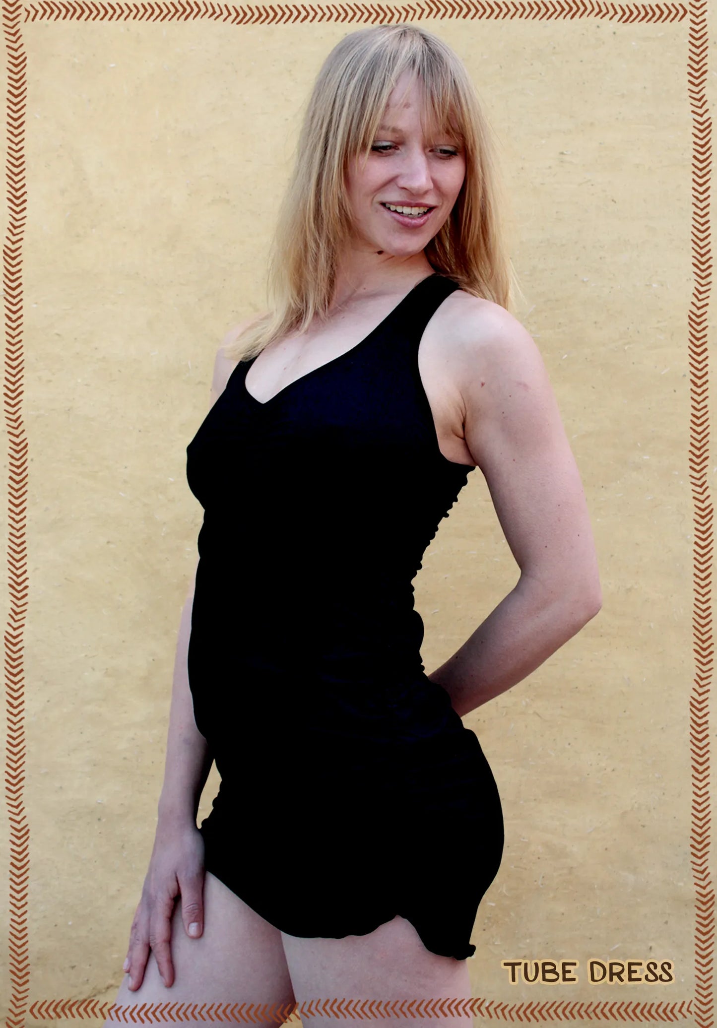 tube dress print