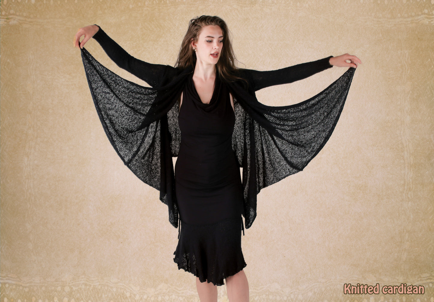 cardigan wrap knitted