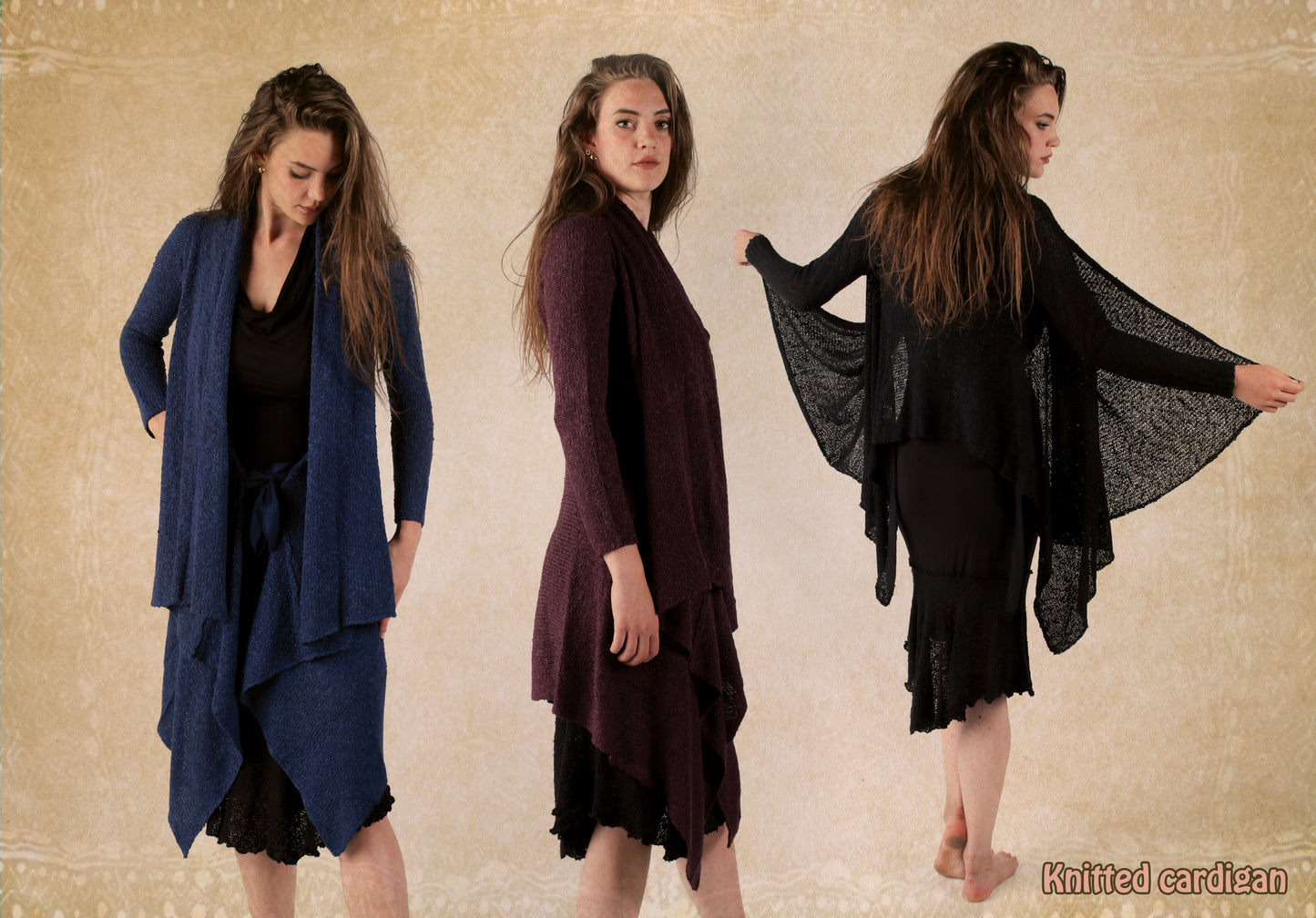 cardigan wrap knitted