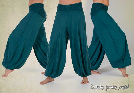 alladin elastic jersey pants
