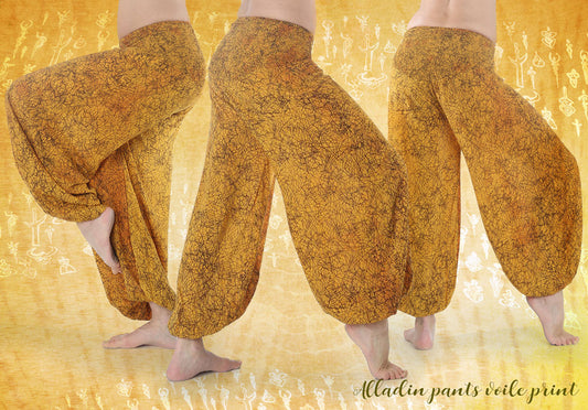 alladin pants voileprint