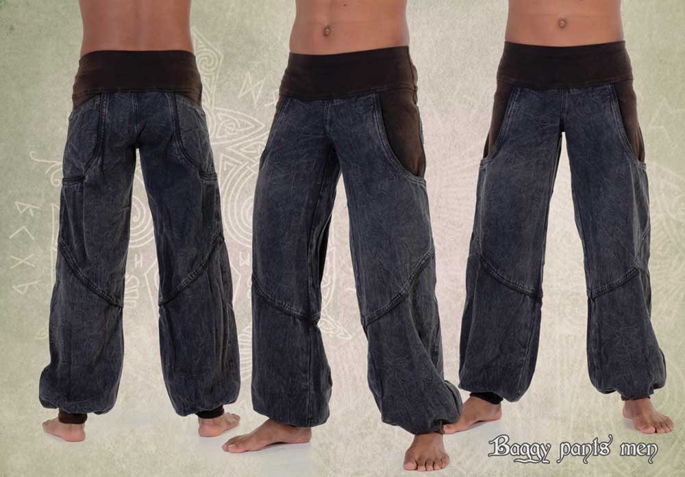 pantalon baggy homme