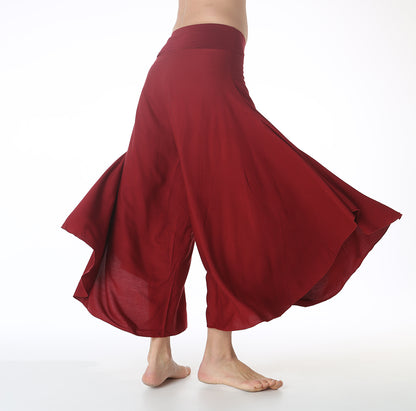 pants loose ancle viscose